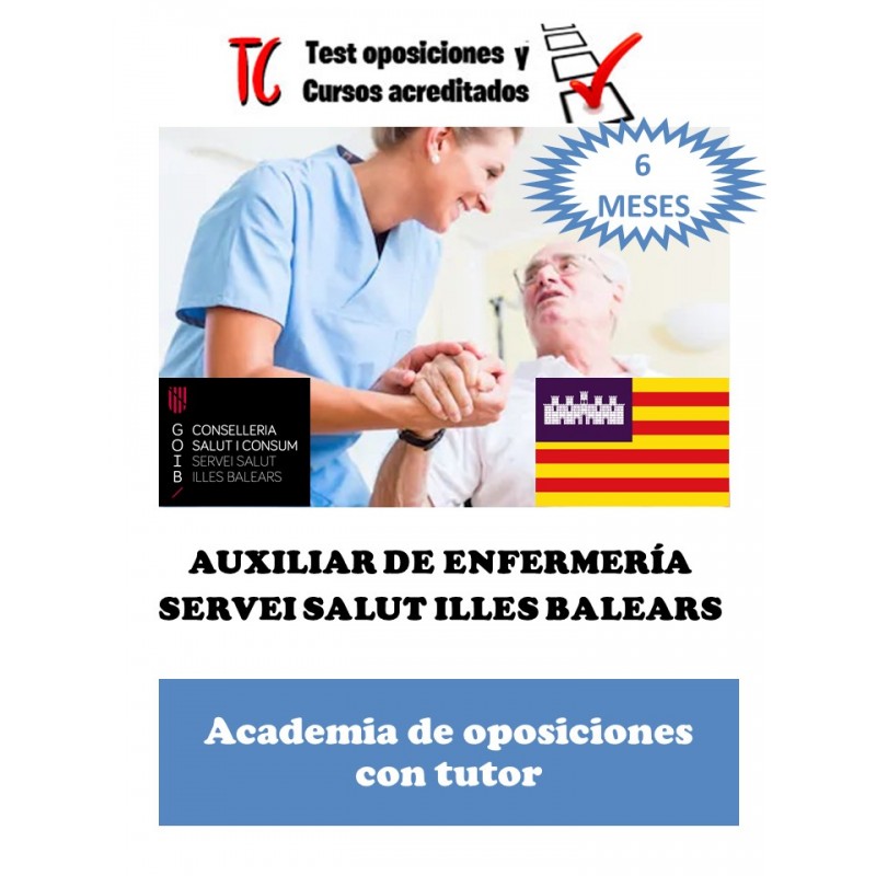 academia Auxiliar de Enfermeríaonline baleares oposiciones 2020