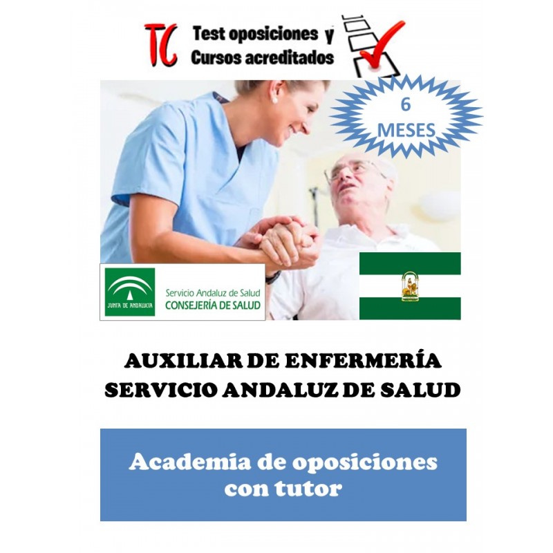 academia Auxiliar de Enfermería online andalucia oposiciones 2020
