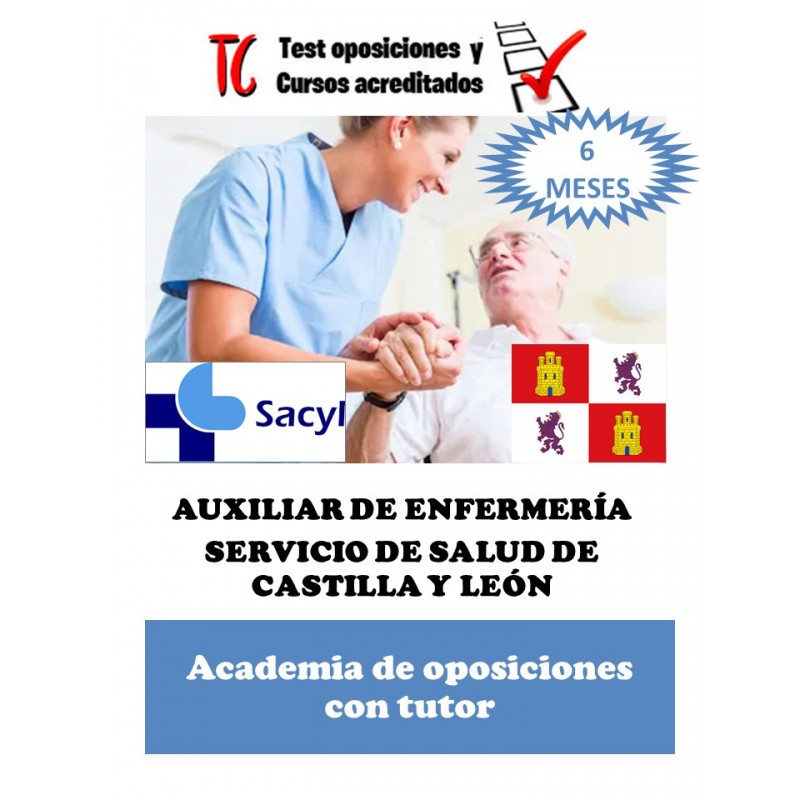 academia Auxiliar de Enfermería online castilla y leon oposiciones 2020
